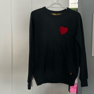 Aviator Nation New Heart Sweatshirt size XS!